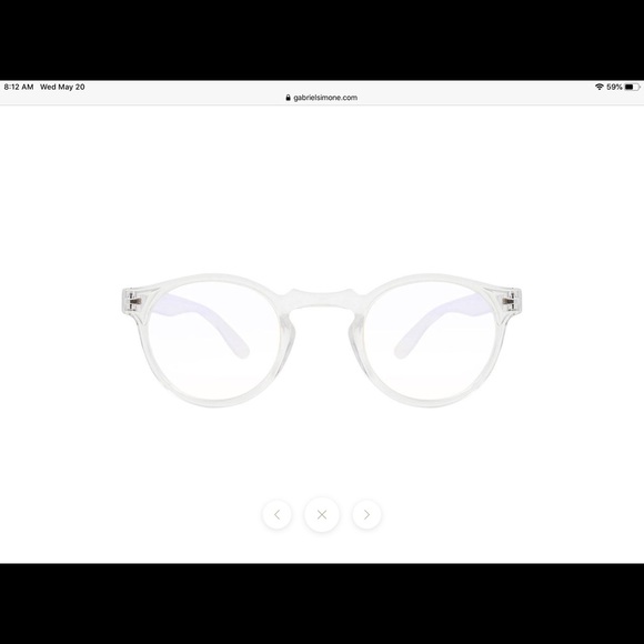 Gabriel + Simone Jesse blue light 1.00+ glasses - Picture 4 of 8